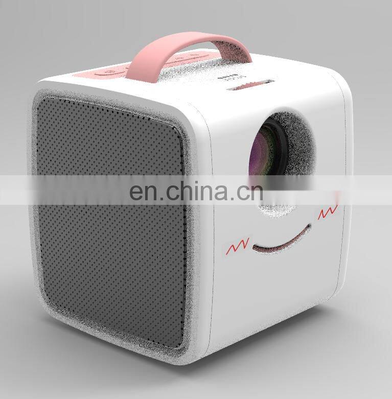 2019 Christmas Gift S1 Portable Kid Mini LCD Story Projector with Hi-Fi Speaker