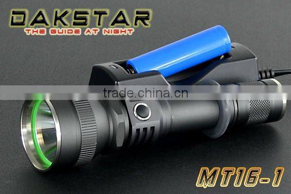 DAKSTAR MT16-1 CREE XM-L U2 1000LM 18650 Stepless Dimming Side Switch High Power Tactical CREE Light