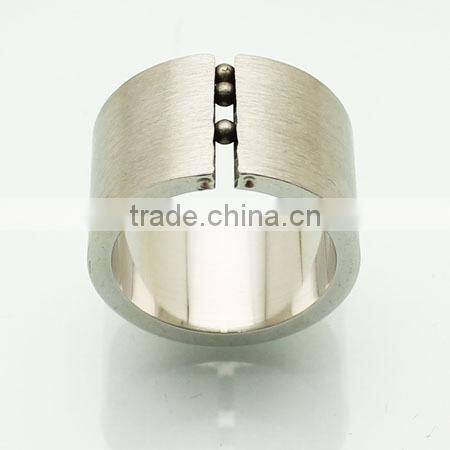 Latest Fashion Gold Plated cheap wholesale men stainless steel ring