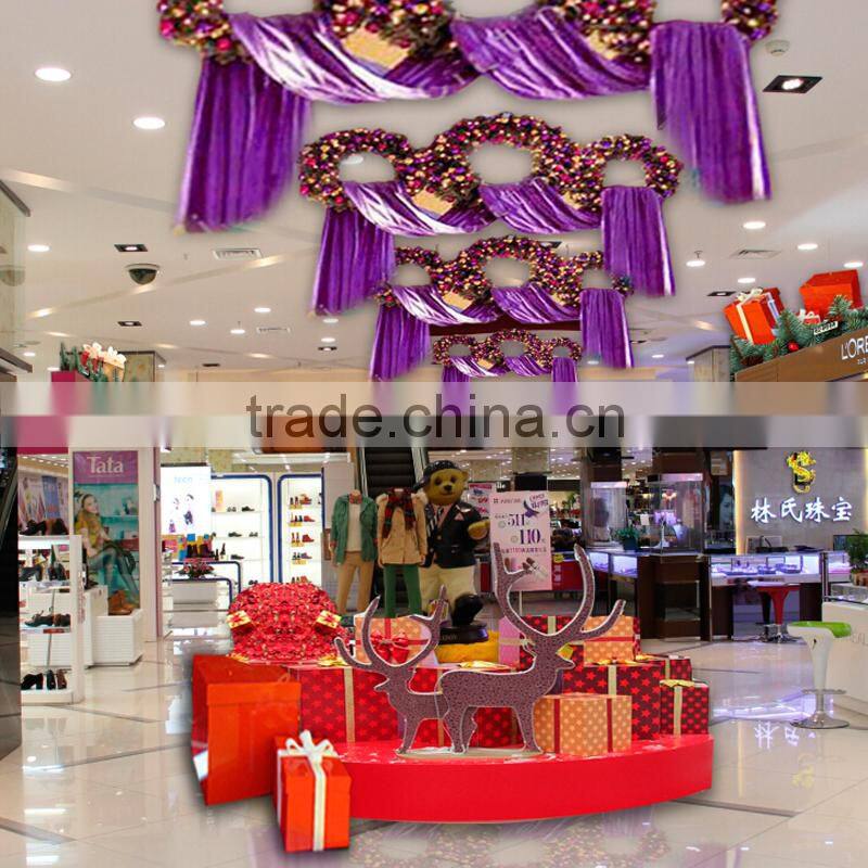 New products christmas decoration artificial hanging Christmas Wreath