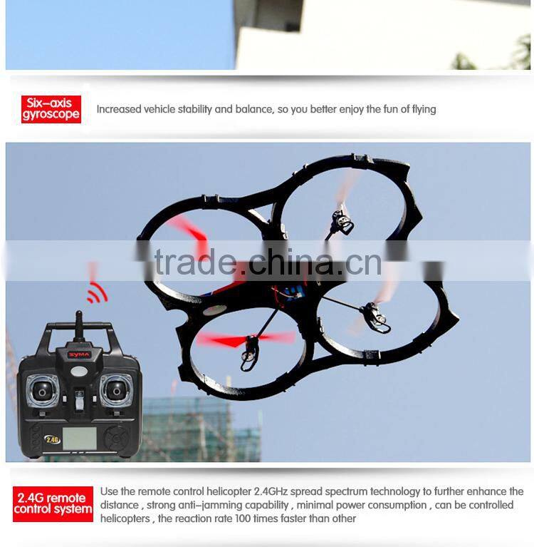 new rc quadcopter with light drone products made in china X6