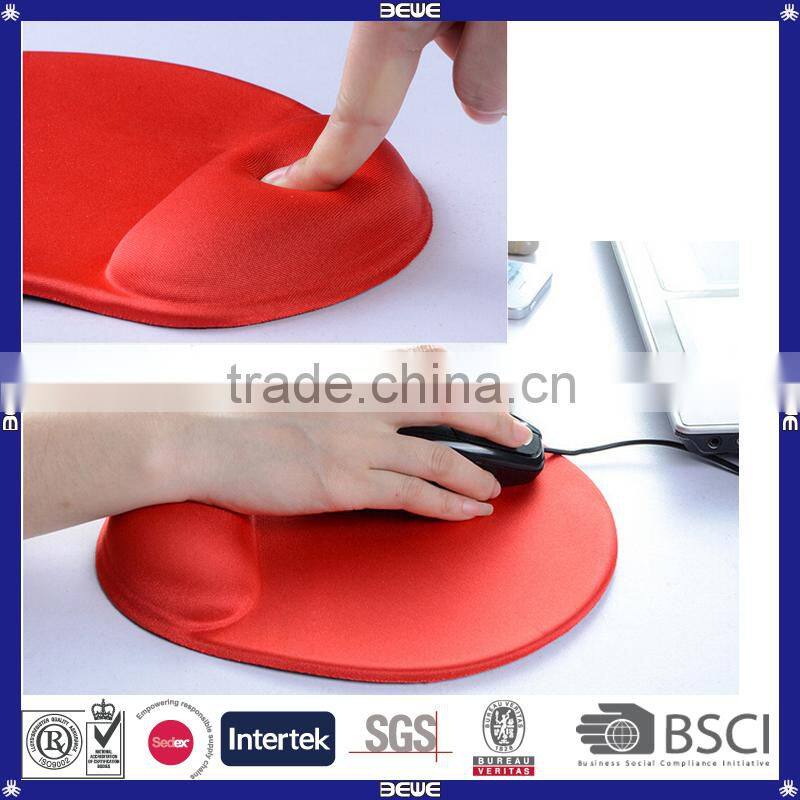 made in China good quality custom design colorful OEM breast gel wrist rest mouse pad