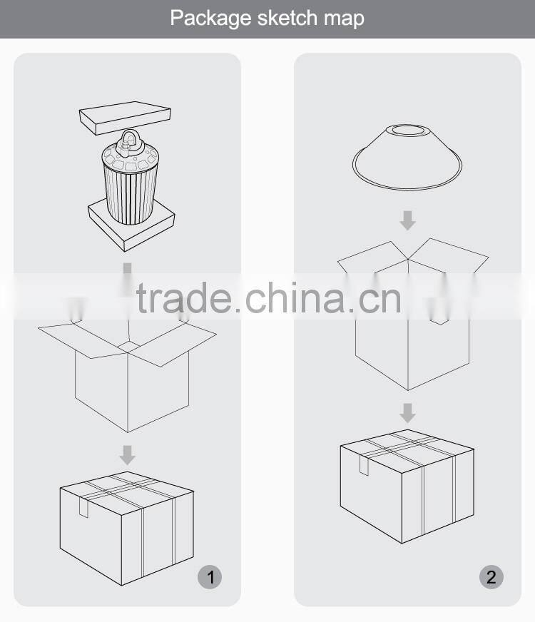Aluminum Alloy Lamp Body Material and Pure White Color Temperature(CCT) 300w led high bay