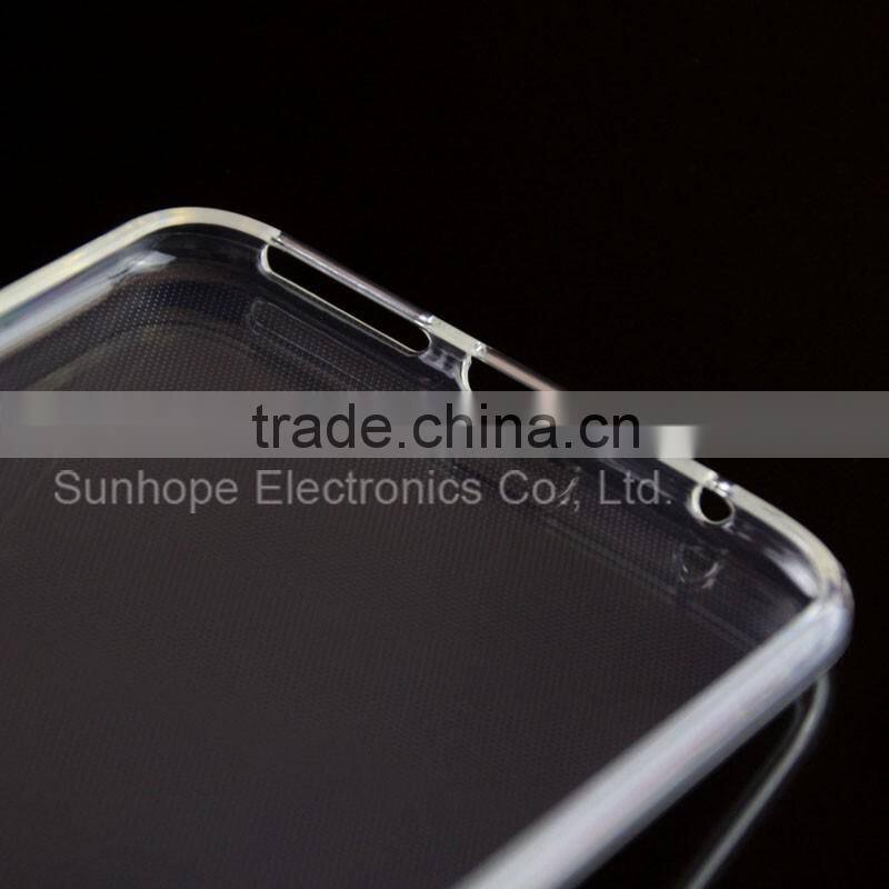 New Transparent tpu soft cell phone case for Iphone 7 Pro tpu cover