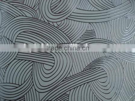 clouds lines PU leather for bags, cases and shoes