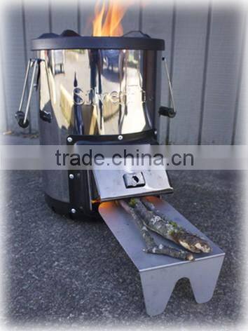 dragon series outdoor camping rocket stove filed dragon