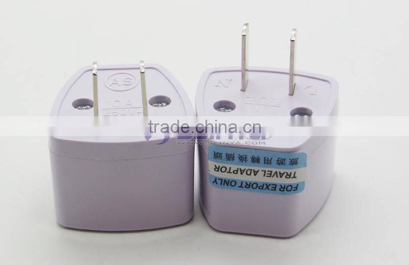 Universal Travel Power Plug Adapter US Adaptor Converter 2 Pin Adaptor Convert Transfer