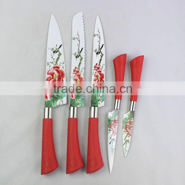 New style printing stainless steel knife