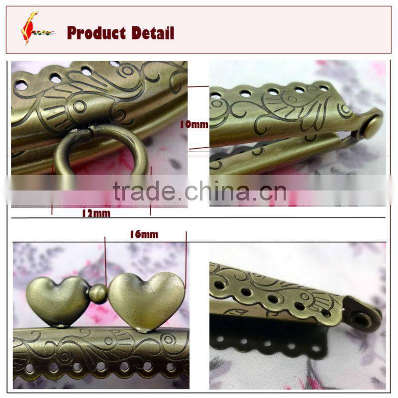 8inch Antique-brass purse frames wholesale