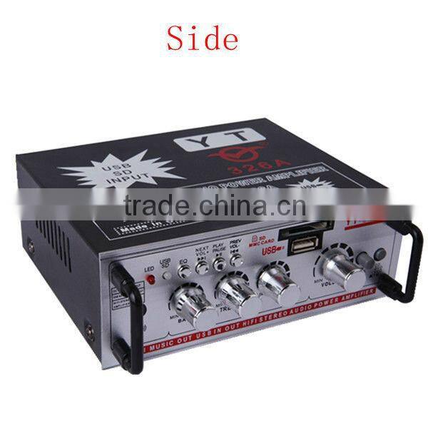 foshan home appliance amplifier YT-326A with FM & support CD/DVD/VCD input HOT!!!Top sell
