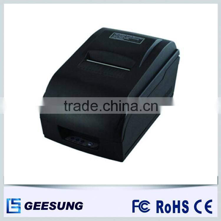 Dot impact printer, 76mm impact Dot matrix thermal receipt Printer