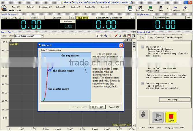 1000n Polymer Universal Tensile Testing Machine Price