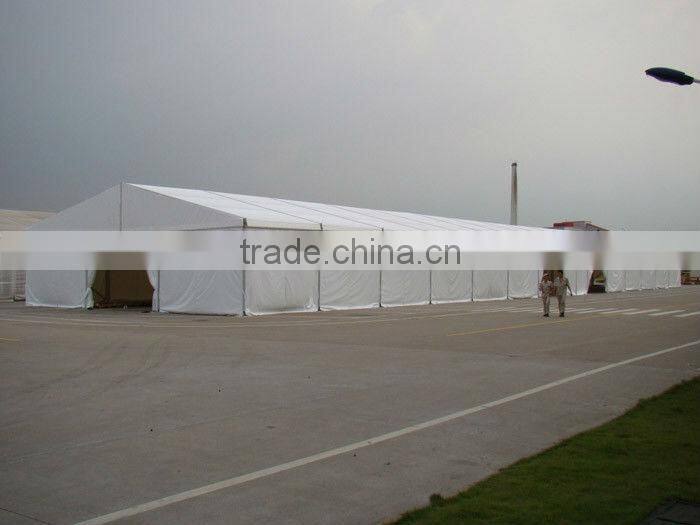 Industrial tent zippers