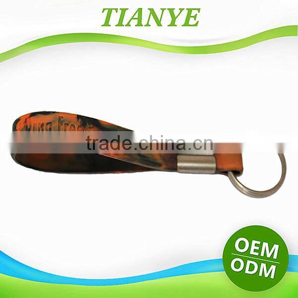 China factory supply high class custom design cheap rubber keychain for giveaway