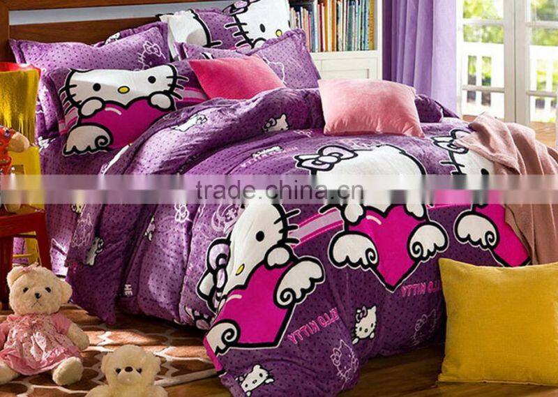 hello kitty kids one piece bed set
