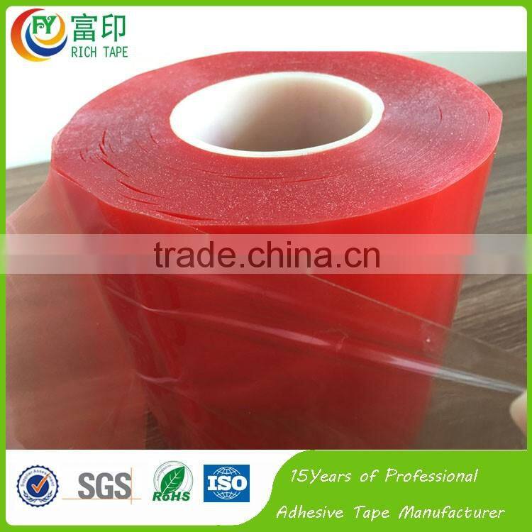 Transparent Double clothed insulation PET Tape for good masking performance