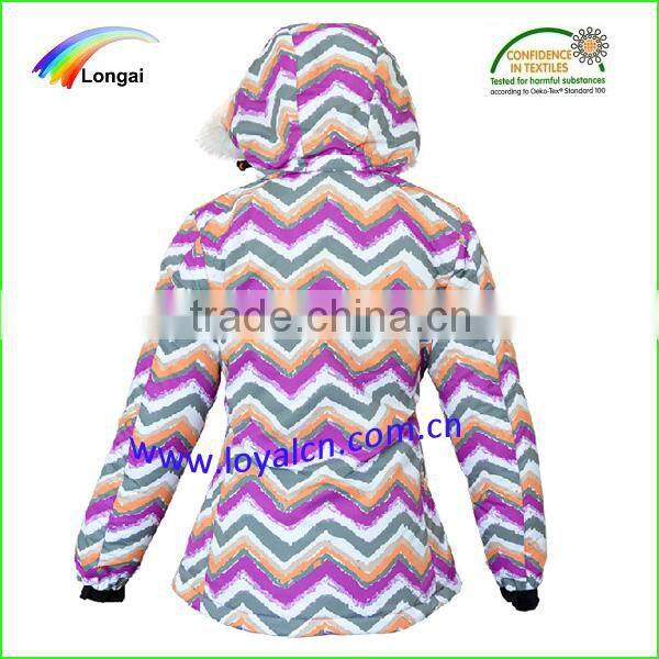 new design europe style fashionable ski jacket