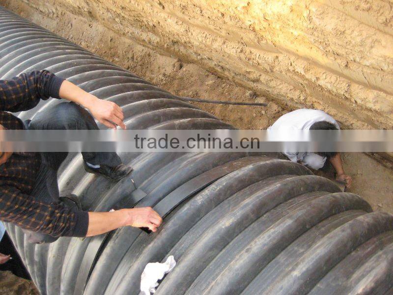 Electro Fusion Joint for Large Diameter Corrugated Drainage Pipe