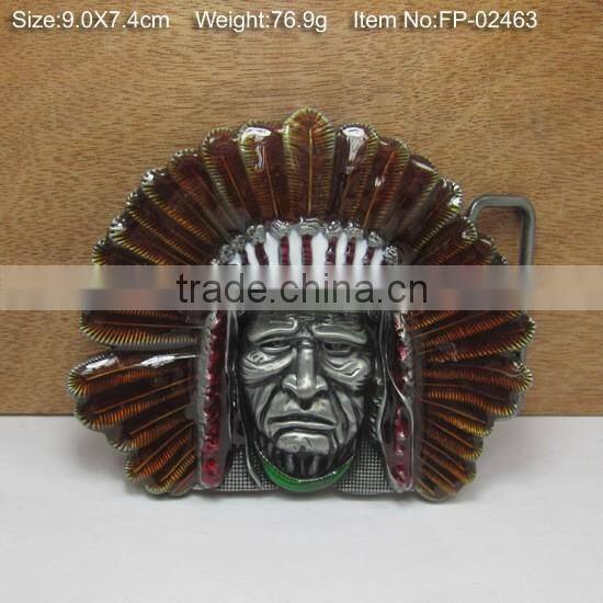 New design metal men plate buckle and belt buckle