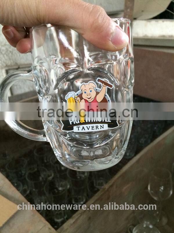 Israel promotion glass mugs