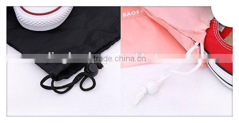 Factory direct! 2016 new modern Environmental friendly cotton shoe bag
