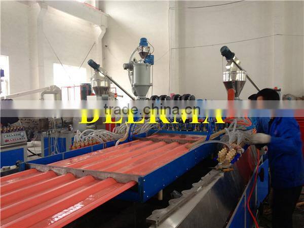 plastic roof tile machine