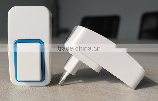 25 melody ring tones battery- free Wireless doorbell Waterproof doorbell 433MHz endure low and high temp wireless doorbell