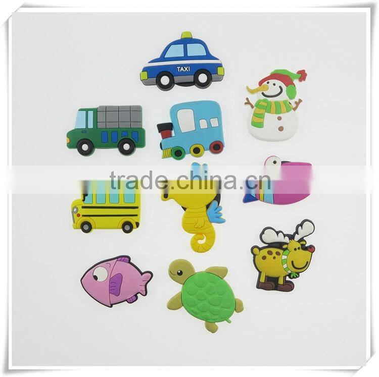 Cheap custom souvenir 3d soft pvc fridge magnets