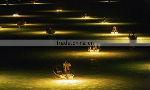 2015 top selling submersible white green LED fishing lamp