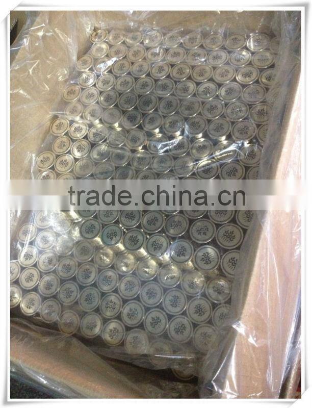 Double anti-false plastic cap for vodka bottles made in China