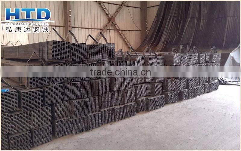 black steel square pipe / black steel tube top quality best price