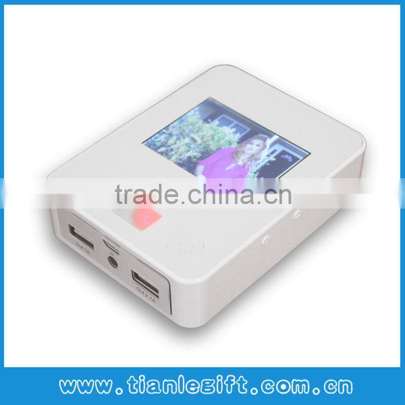LCD Player Power Bank /Power Bank/Video Player Power Bank