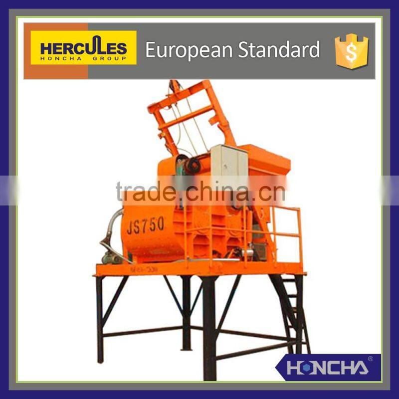 Professional factory made small mobile ready mix concrete mixer