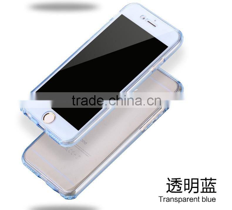 Shockproof 360 Protective Clear TPU Gel Case Cover For Apple Iphone SE