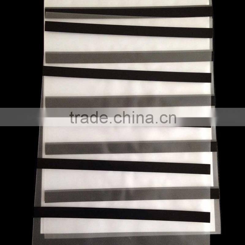 5 lines loco magnetic stripe card material coated overlay film