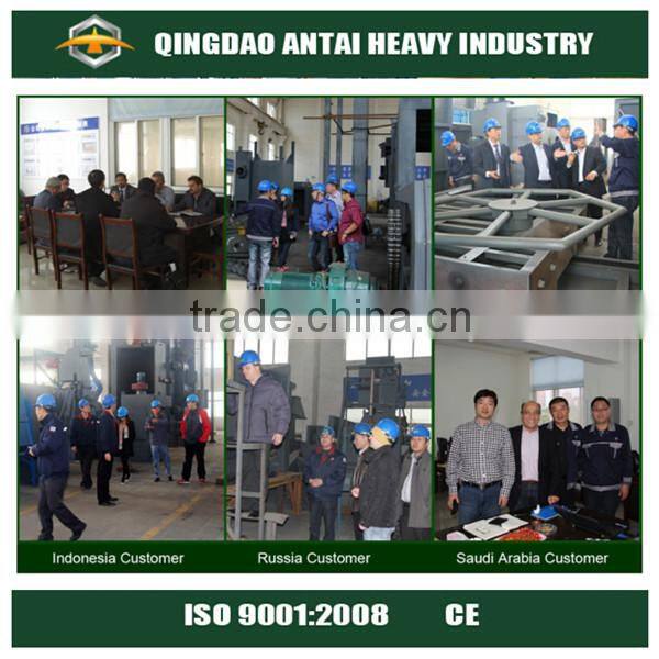 tumble blet shot blasting machine /derusting desaclling equipment