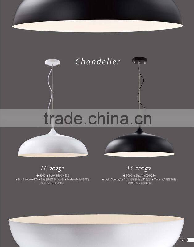 glass LED pendant lamp shades/led ceiling lamp