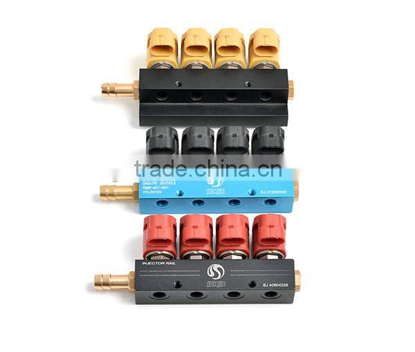 auto cng injector rail for conversion kit