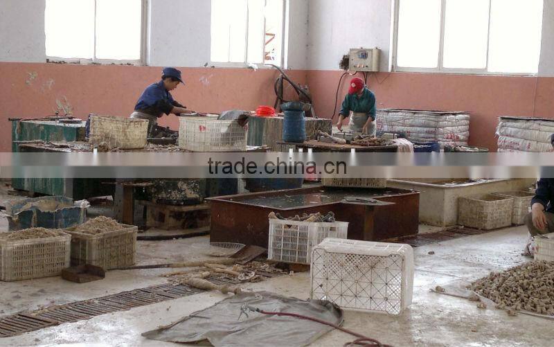 Iron fitting for polymer insulator