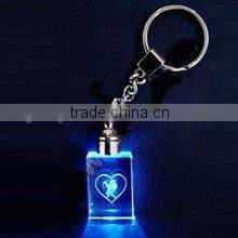 hot sale custom crystal key chain