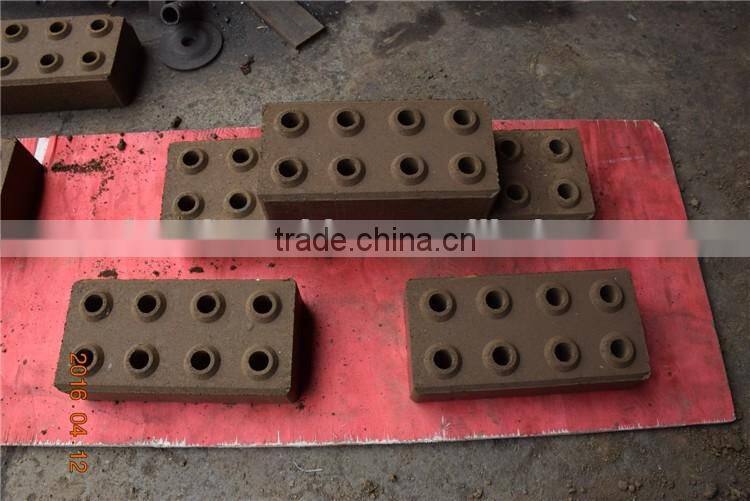 WT1-10 clay paver interlock brick making machine