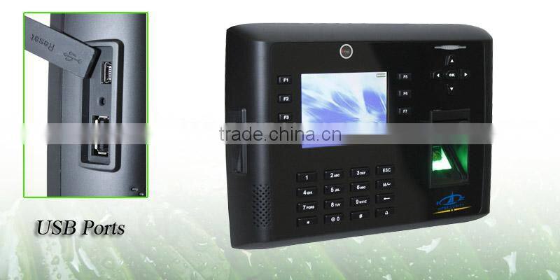 HF-Iclock700 Wireless Remote Control SDK Fingerprint time Attendance With Printer