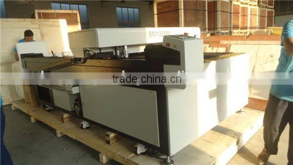SM1325M metal cutter laser 1mm steel cutting 20mm acrylic cutting 10mm wood cutting co2 laser steel cutting machine
