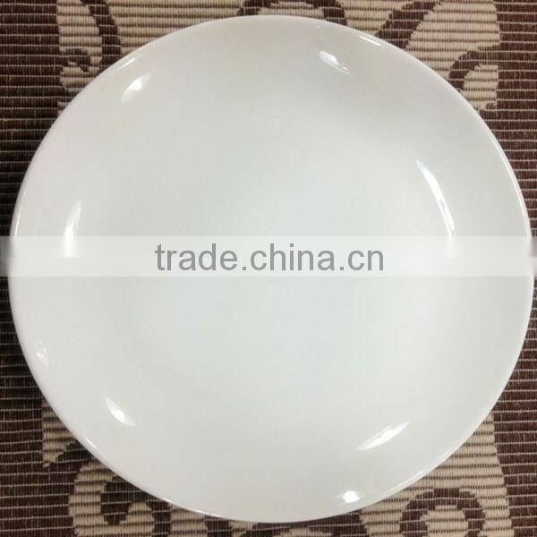 white bone china ceramic plates