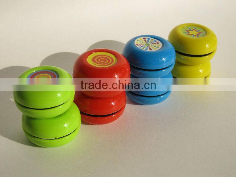 2015 HOT SALE plastic mini yoyo ball retractable yoyo ball