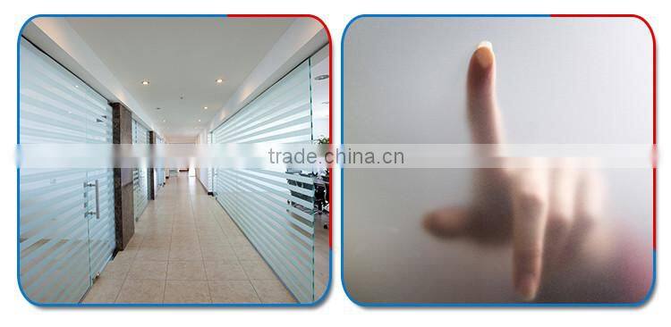 Low price double sides frosted glass for interior doors