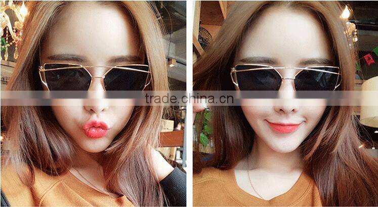 2016 new metal sunglasses unisex factory direct sell stock