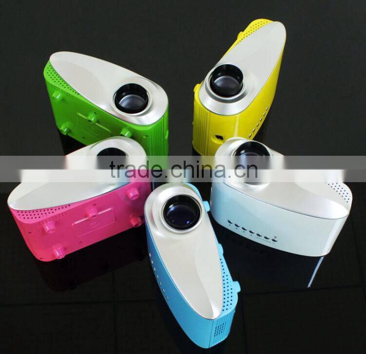 2014 the most Christmas gift mini projector mobile phone/full hd 3d led projector/home theater projector