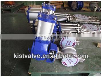 Pneumatic V type ball valve
