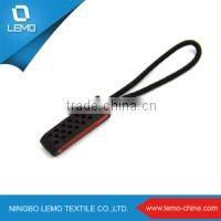 Rubber String Pvc Zip Sport Garment Zipper Puller
